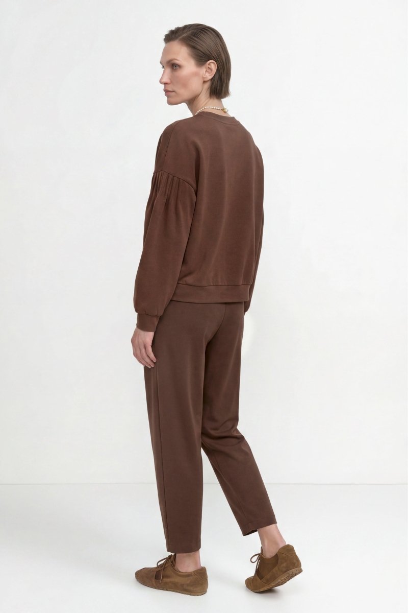 Bundfaltenhose in Barrel-Fit-Rich & Royal