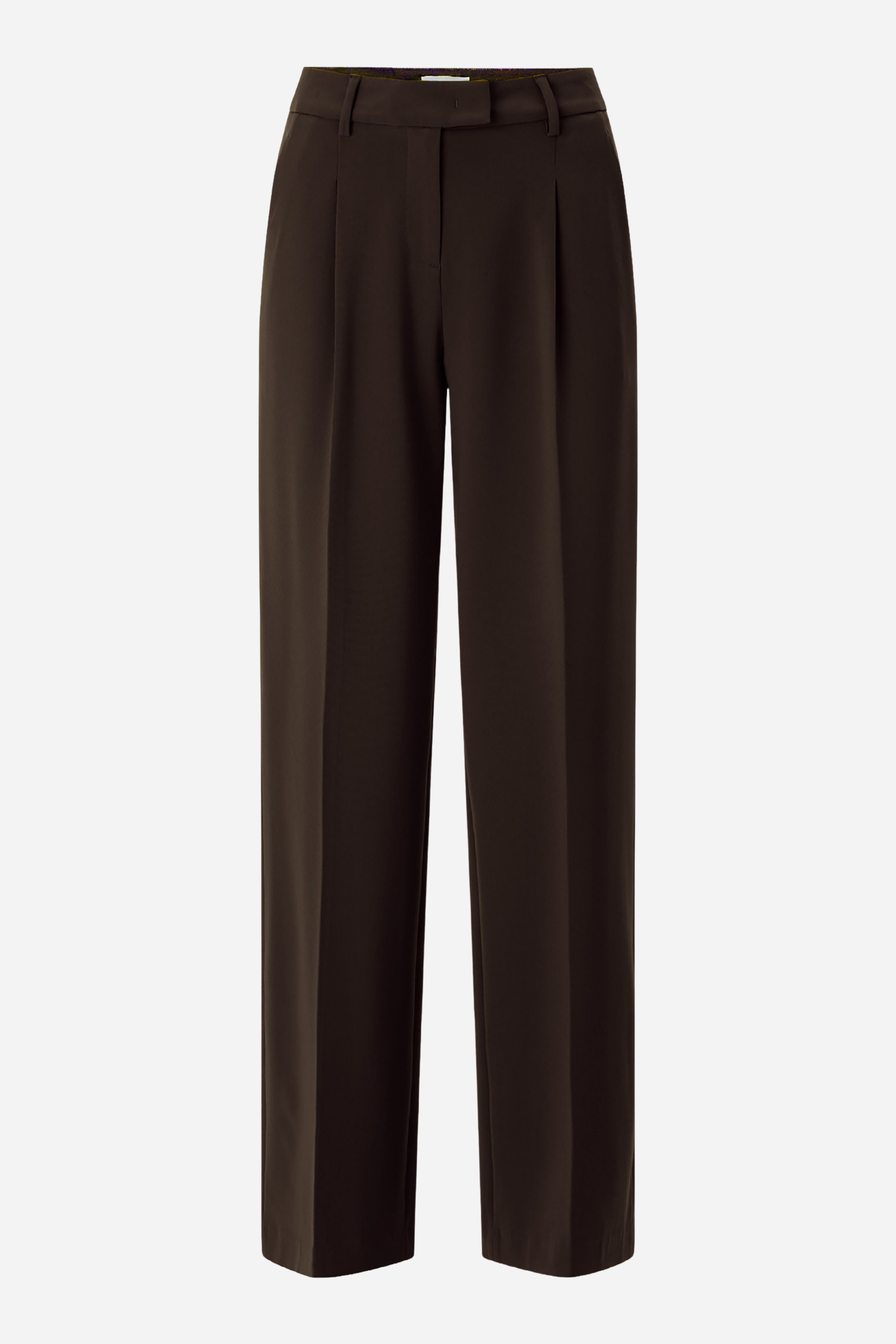 Wide-Leg Bundfaltenhose-Rich & Royal