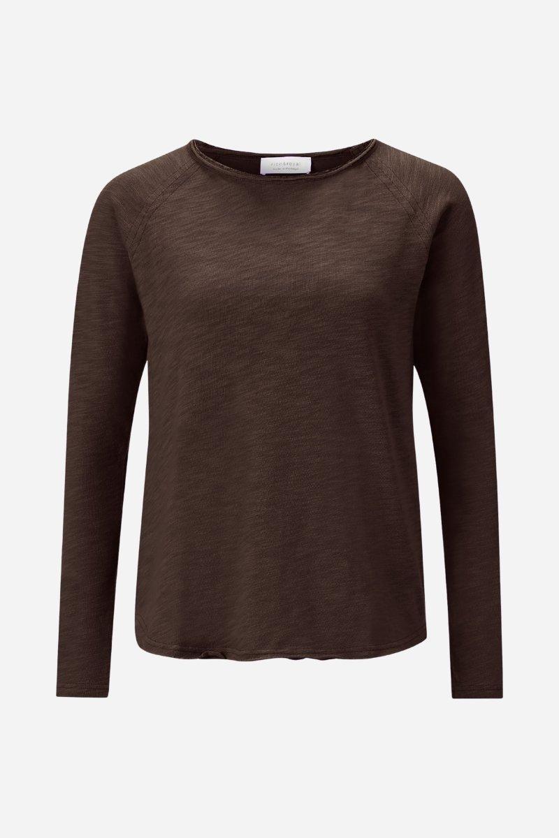 Baumwoll-Longsleeve mit Raglanärmeln-Rich & Royal