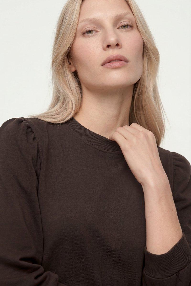 Sweatshirt mit Puffärmeln-Rich & Royal