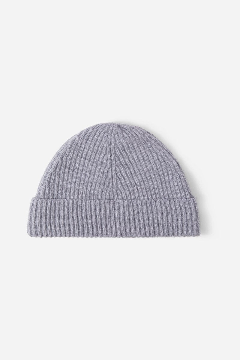 Ripp-Strickmütze aus Kaschmir-Mix-Rich & Royal