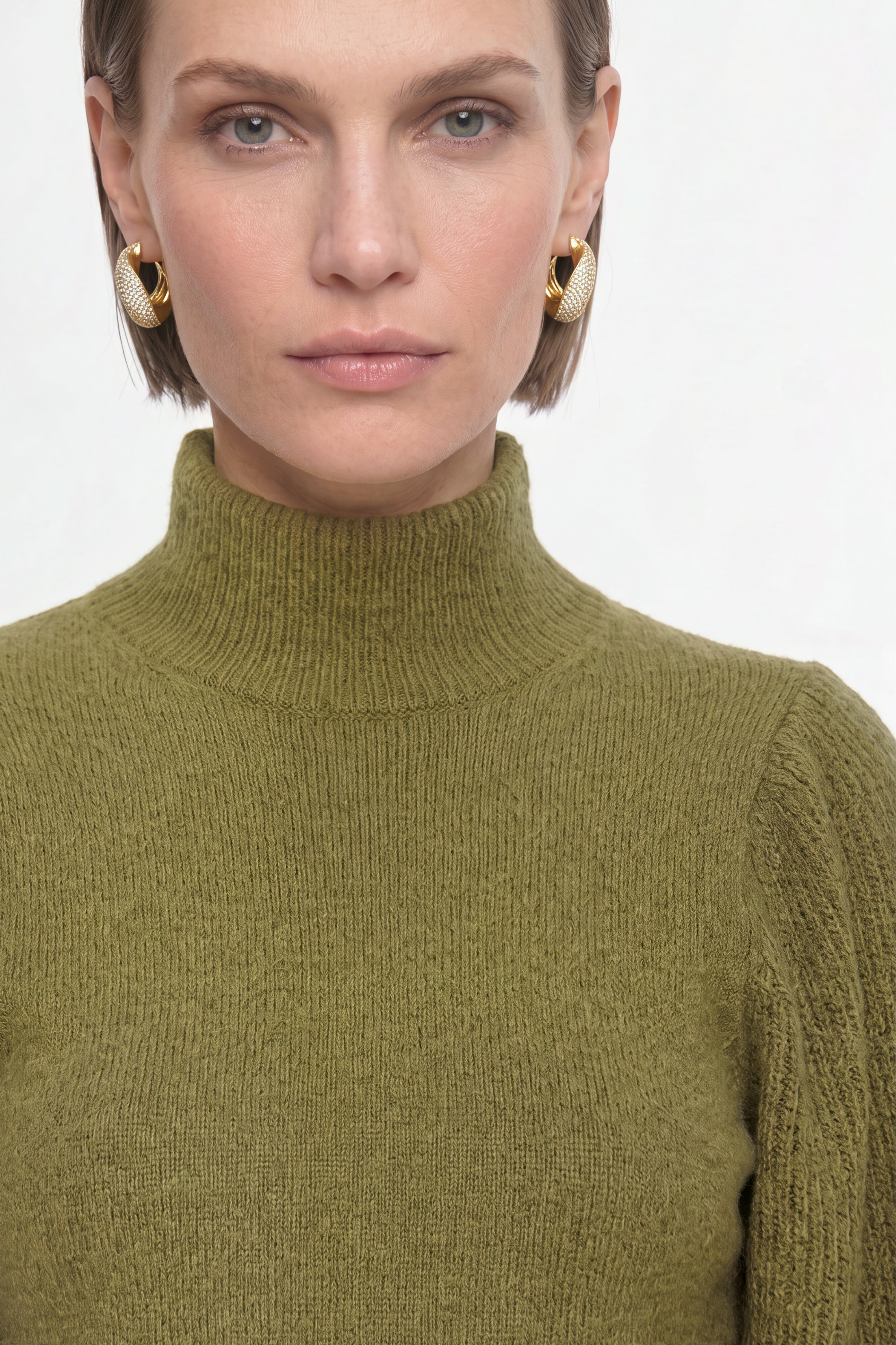 Strickpullover mit Puffärmeln-Rich & Royal
