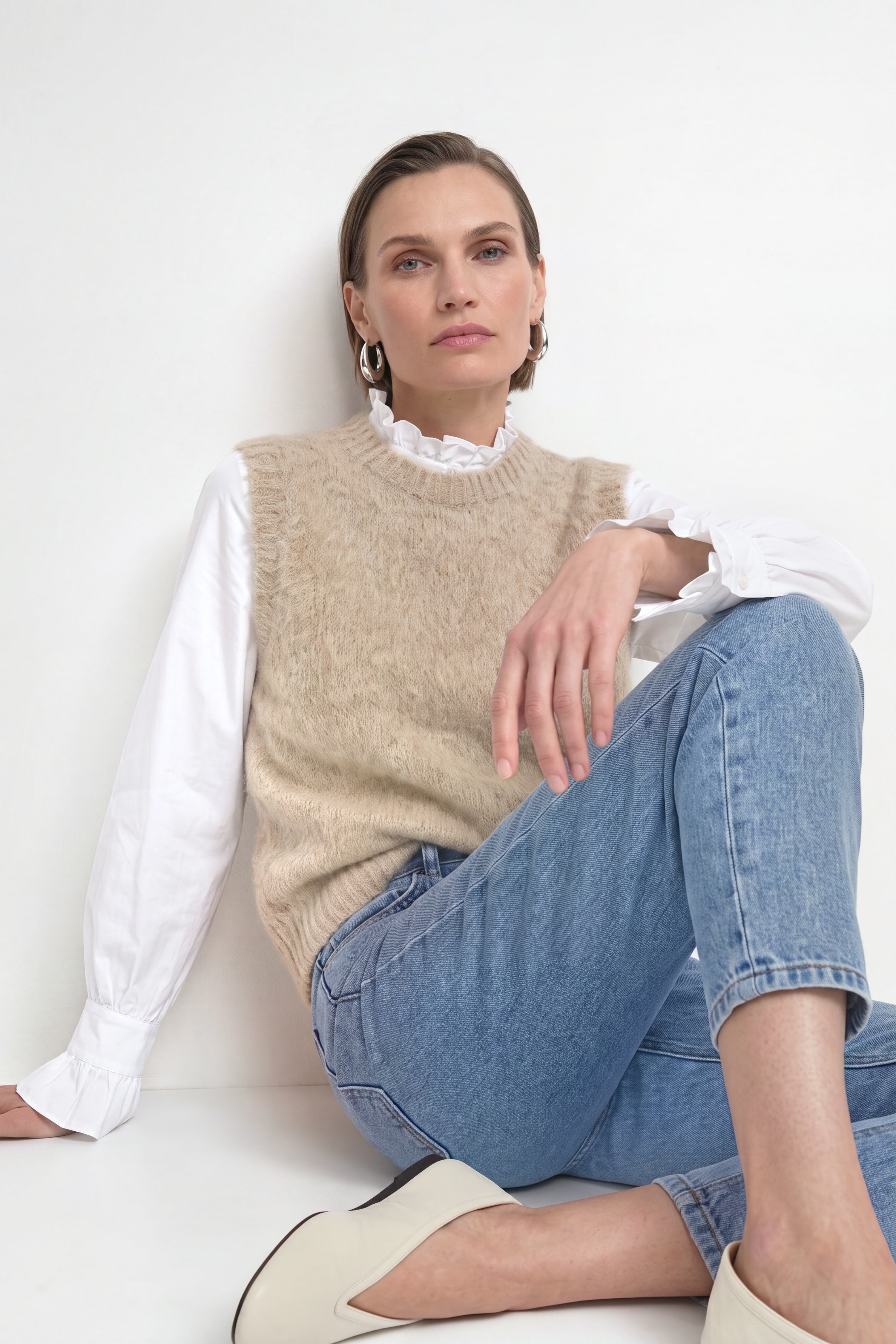 Pullunder aus Wolle-Mix-Rich & Royal