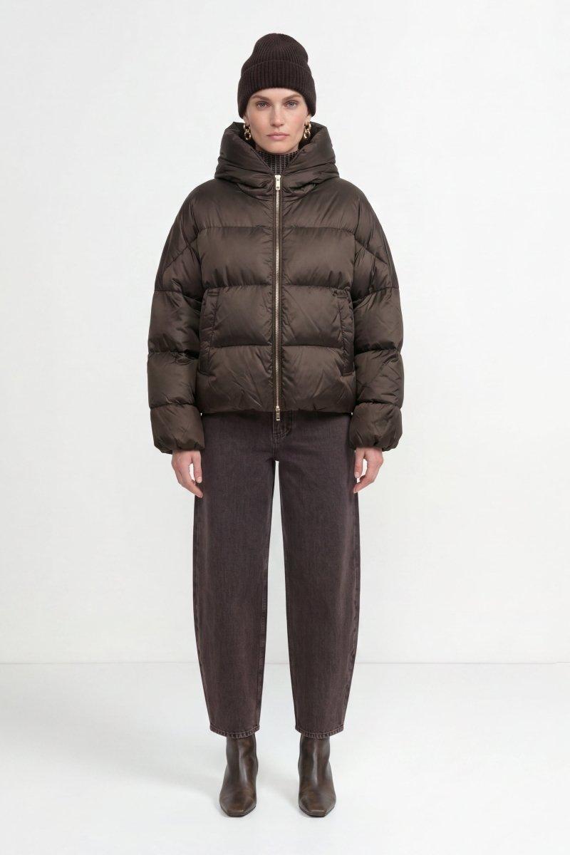 Daunenjacke mit Kapuze-Rich & Royal