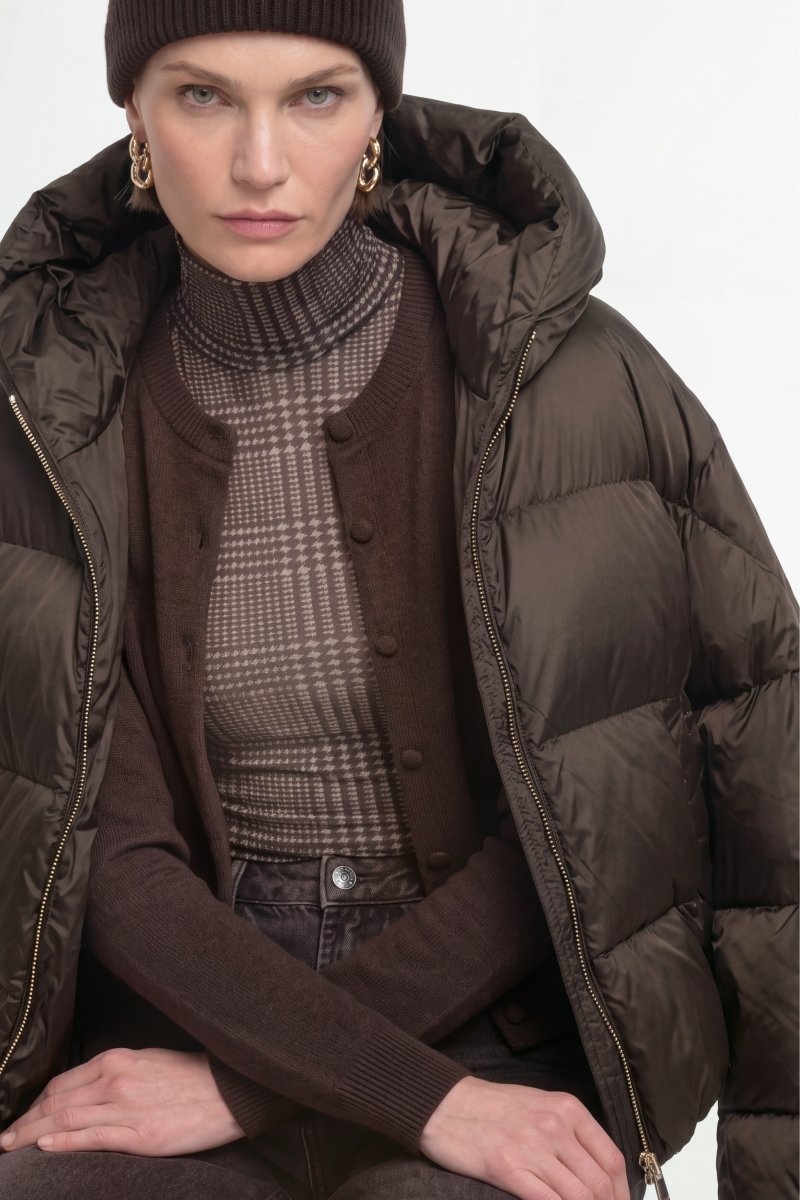 Daunenjacke mit Kapuze-Rich & Royal