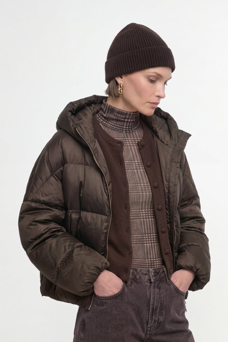 Daunenjacke mit Kapuze-Rich & Royal
