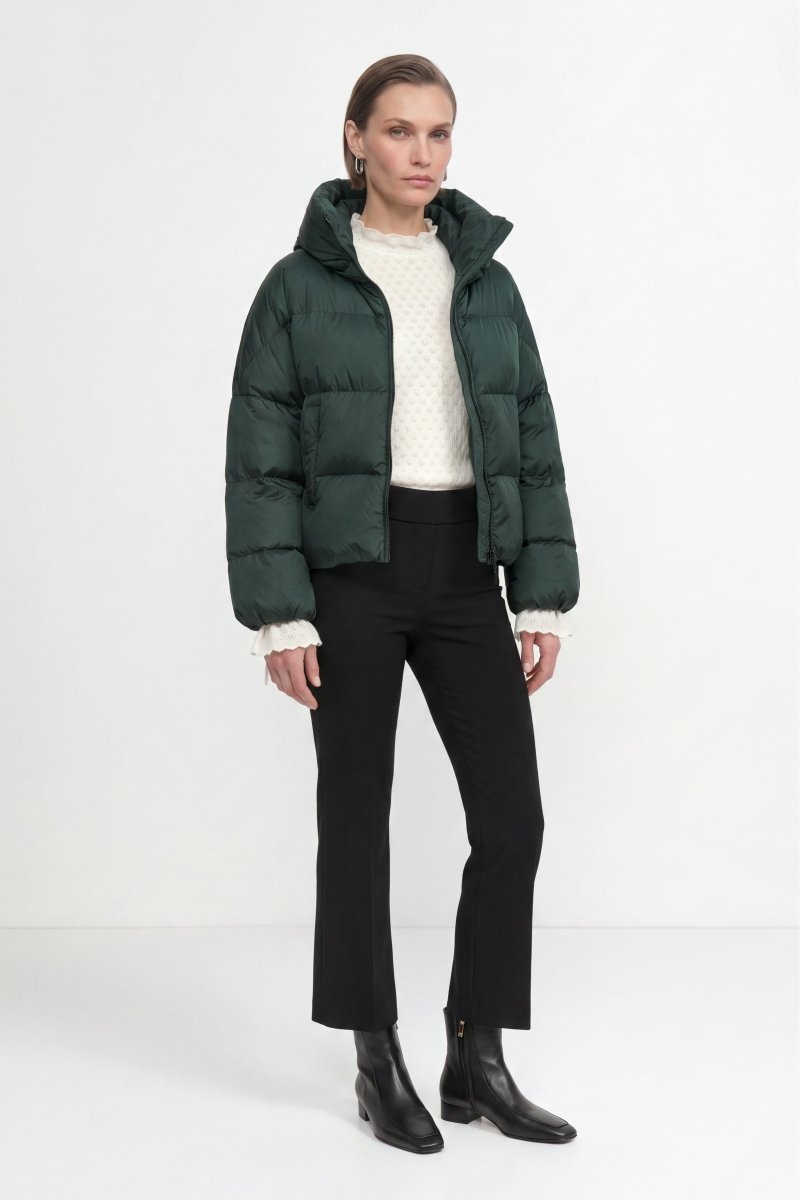 Daunenjacke mit Kapuze-Rich & Royal