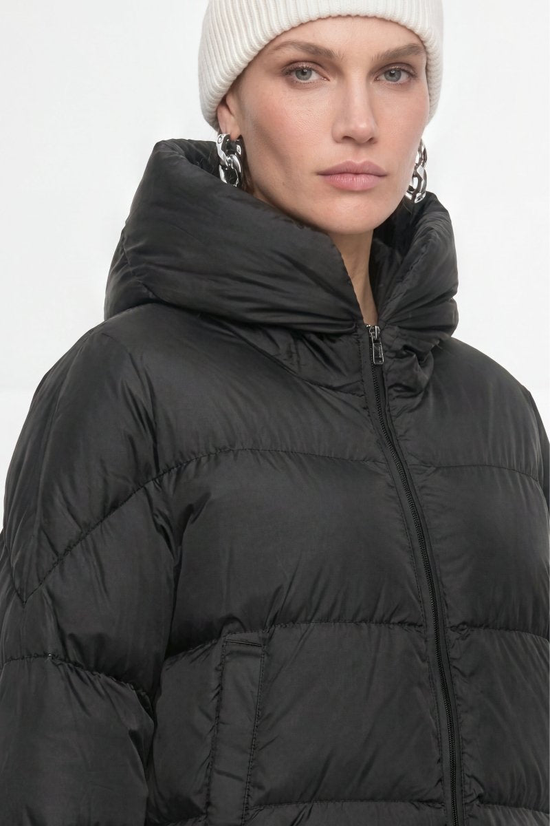 Daunenjacke mit Kapuze-Rich & Royal