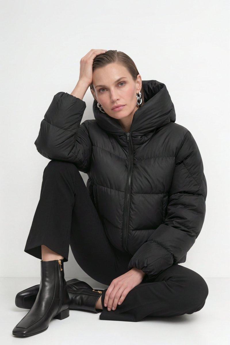 Daunenjacke mit Kapuze-Rich & Royal