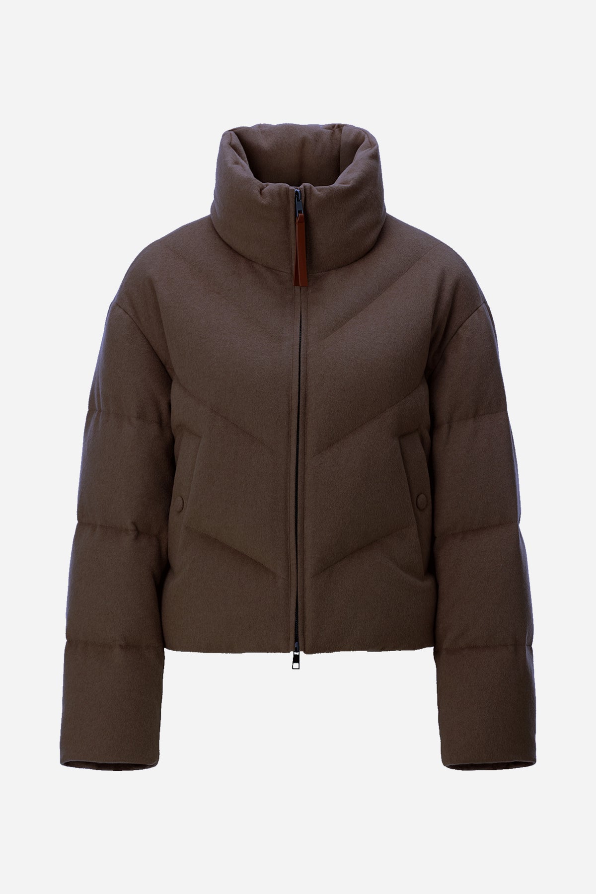 Wollmix-Jacke mit Daunenfüllung-Rich & Royal