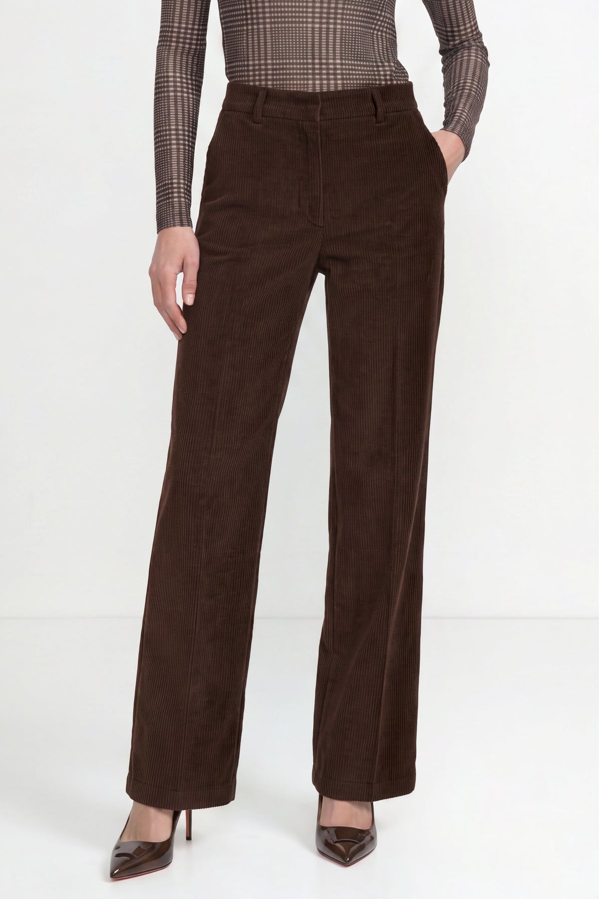 Cordhose mit weitem Bein-Rich & Royal