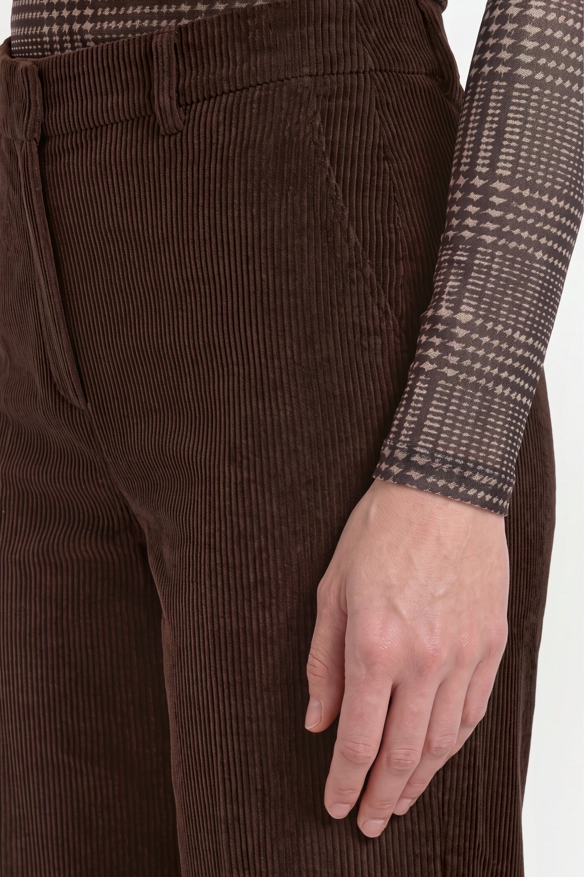 Cordhose mit weitem Bein-Rich & Royal