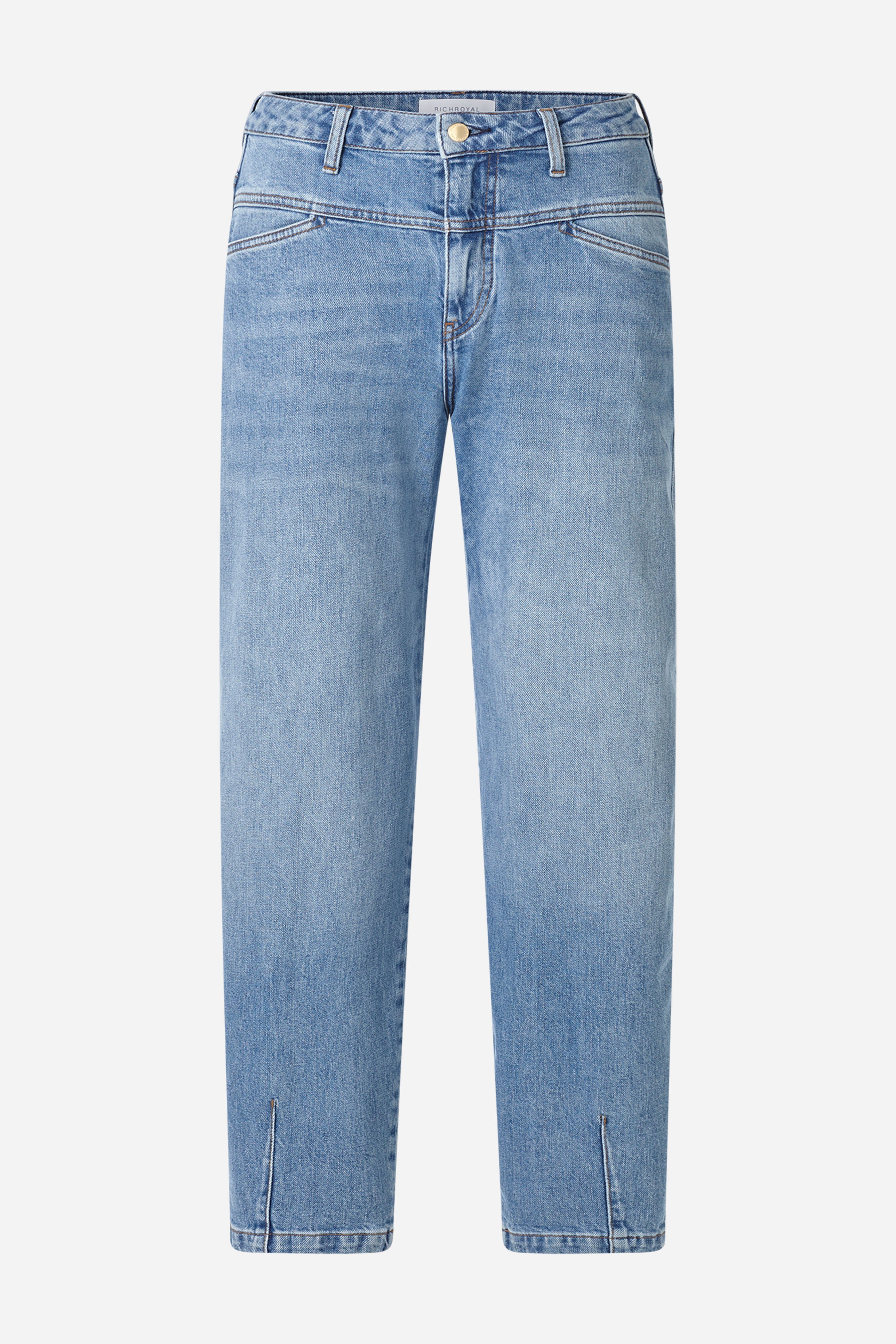 Straight-Jeans mit Passe-Rich & Royal