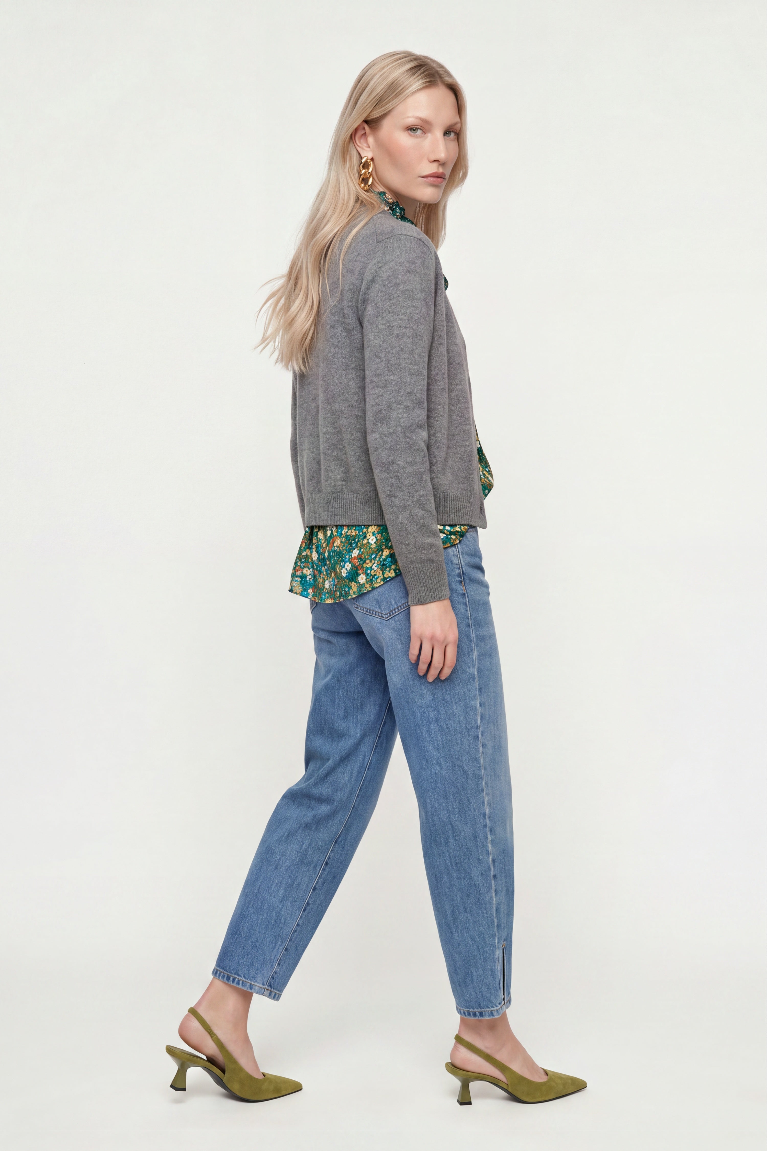 Straight-Jeans mit Passe-Rich & Royal