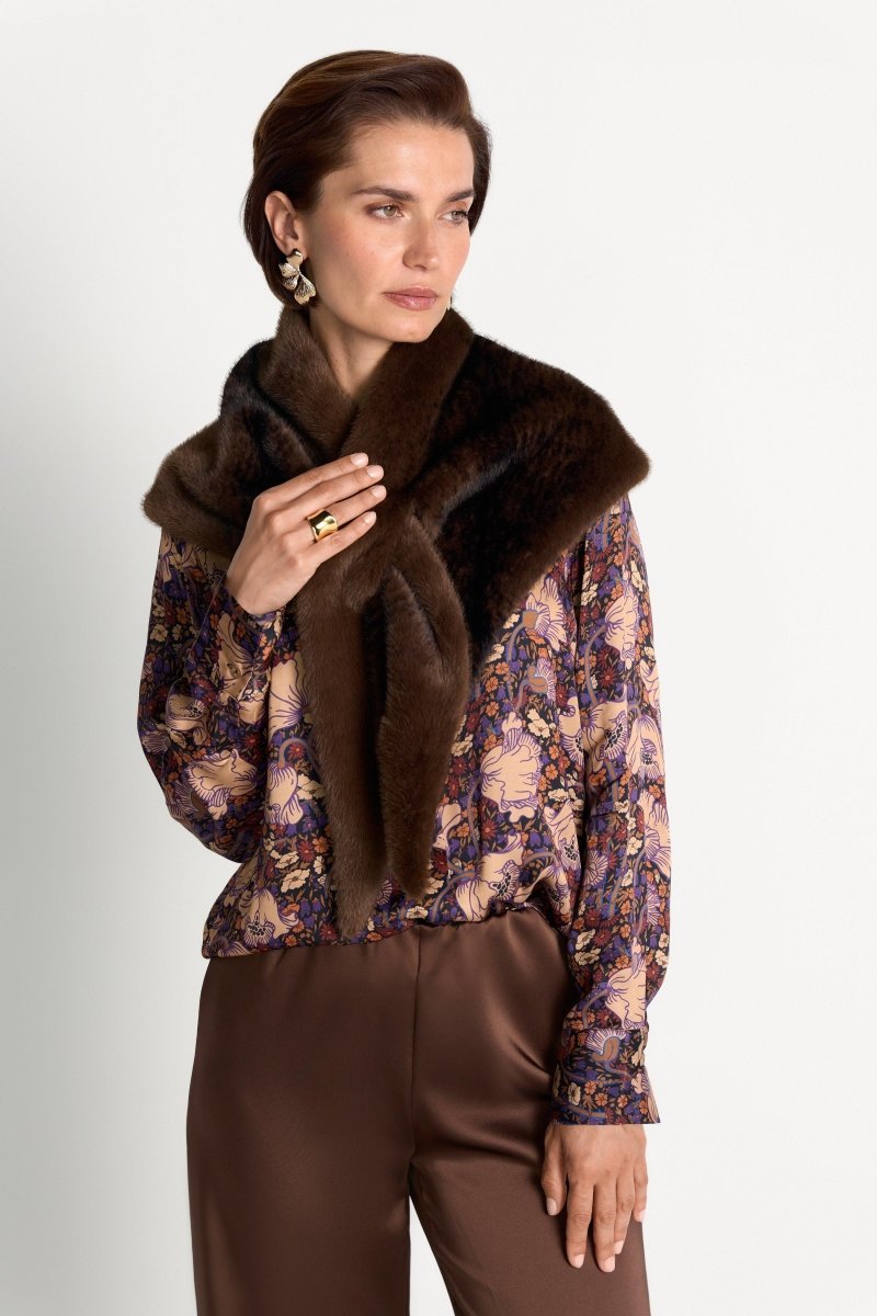 Faux Fur Scarf – Look-Rich & Royal