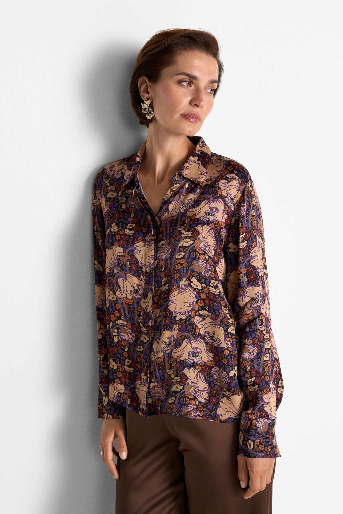 Blumenprint-Hemdbluse-Rich & Royal