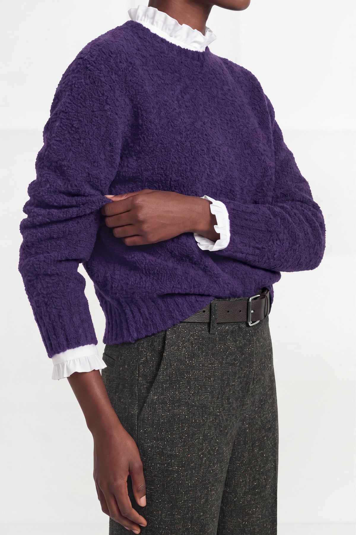 Bouclé-Strickpullover-Rich & Royal