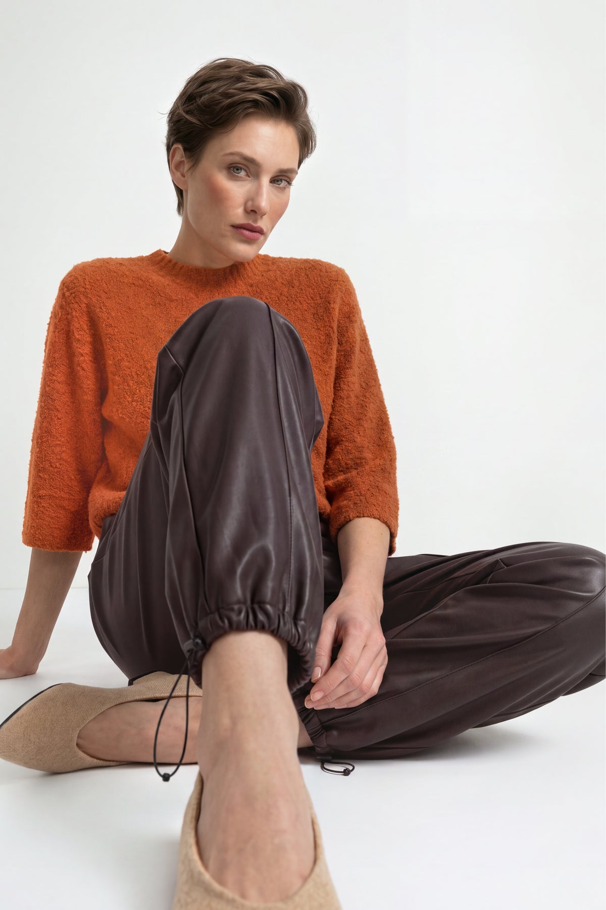 Bouclé-Pullover