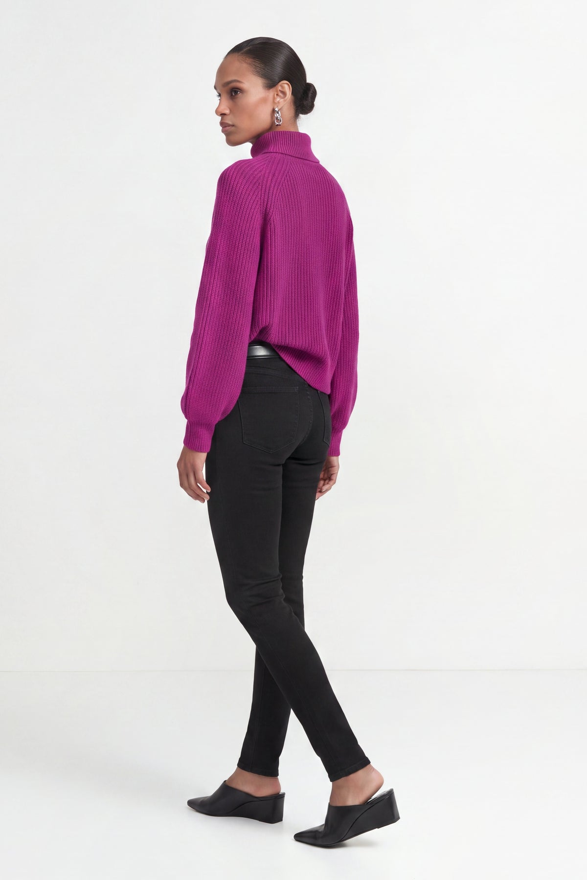 Rippstrick-Rollkragenpullover-Rich & Royal