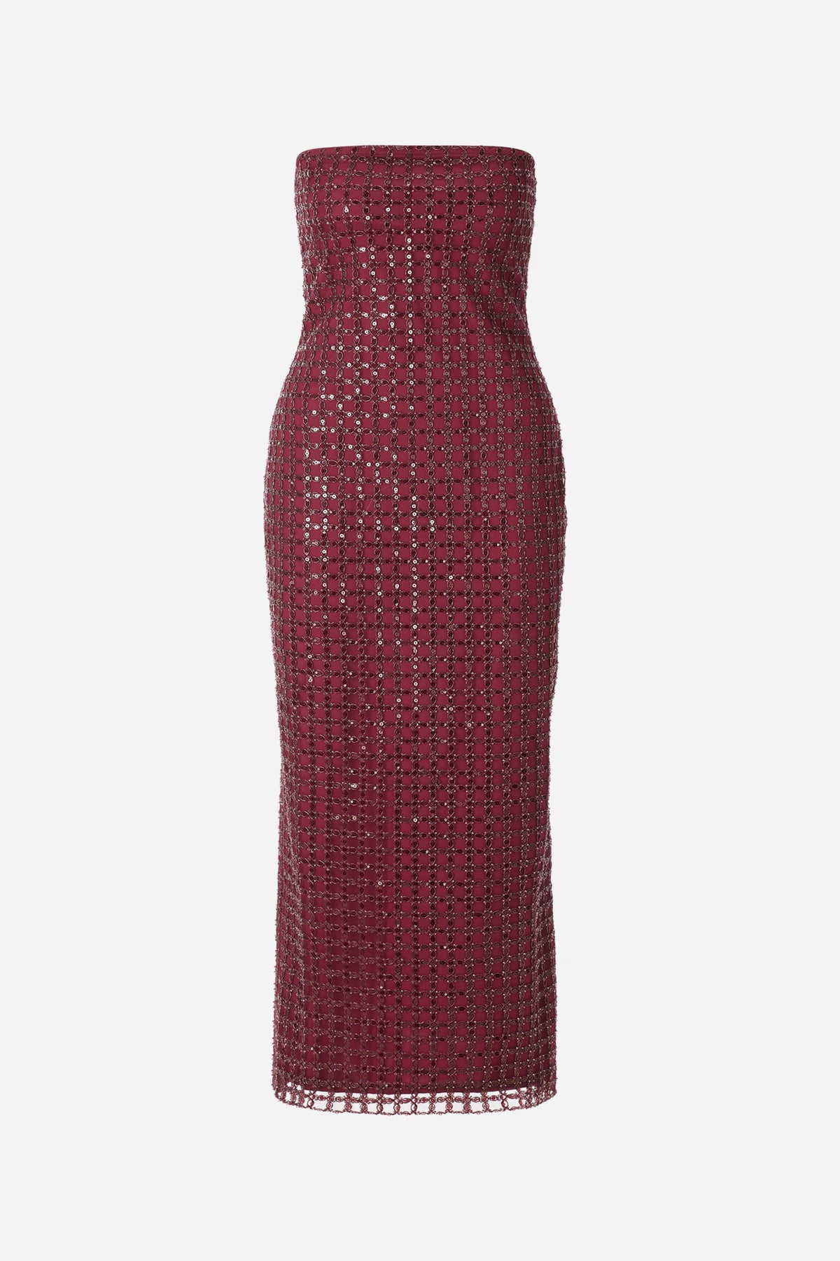 Trägerloses Glitzerkleid-Rich & Royal