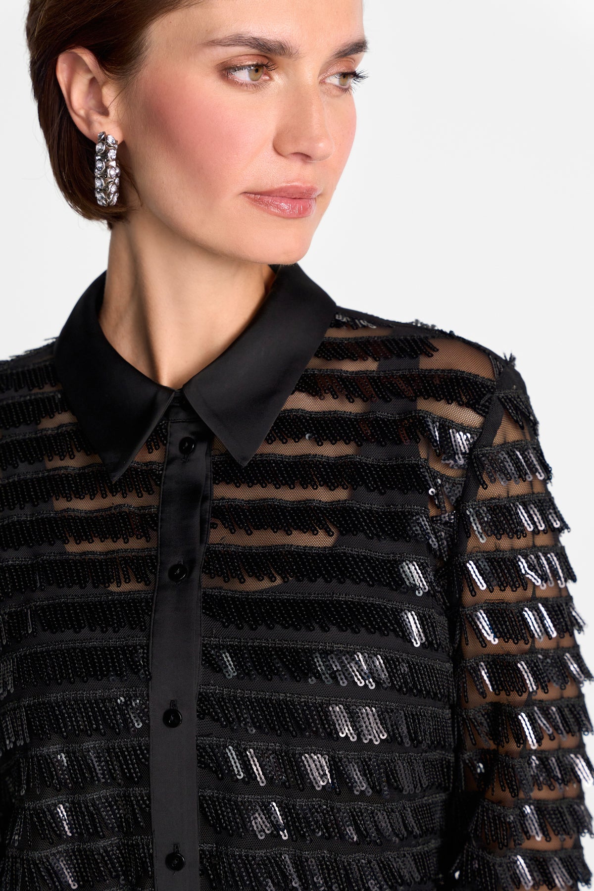 Pailletten-Hemdbluse-Rich & Royal