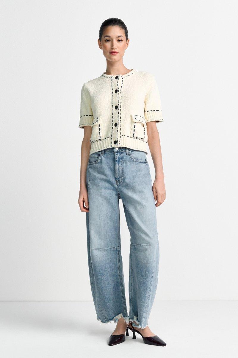 Used-Jeans in Indigoblau-Rich & Royal