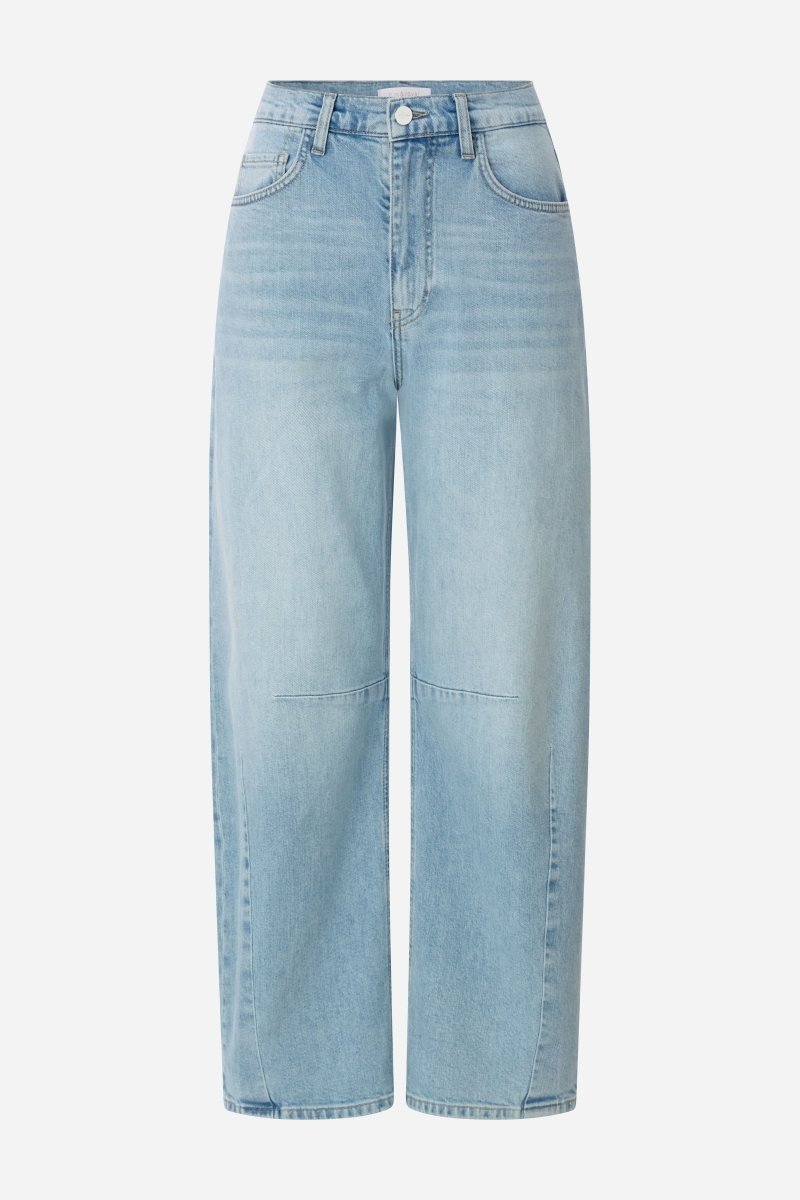High-Waist Utility Jeans-Rich & Royal
