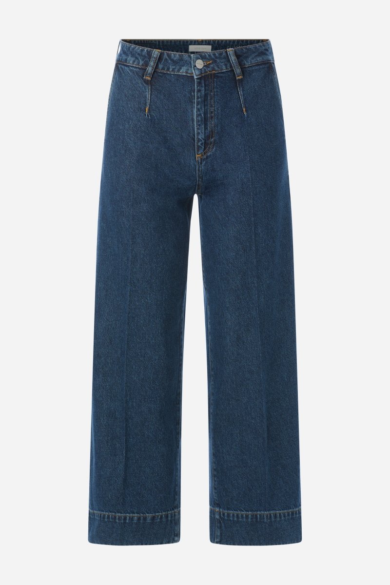 Cropped-Jeans mit geradem Bein-Rich & Royal