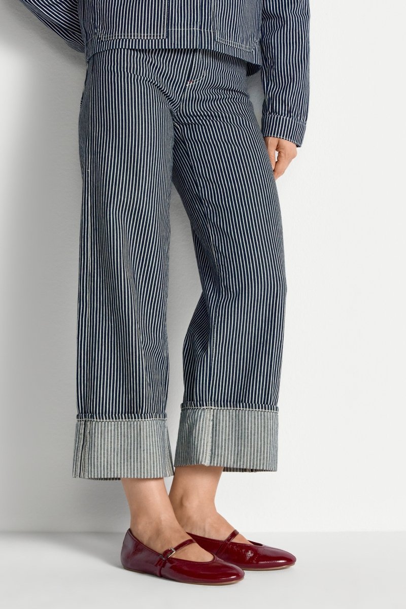 Jeans mit Nadelstreifen-Rich & Royal