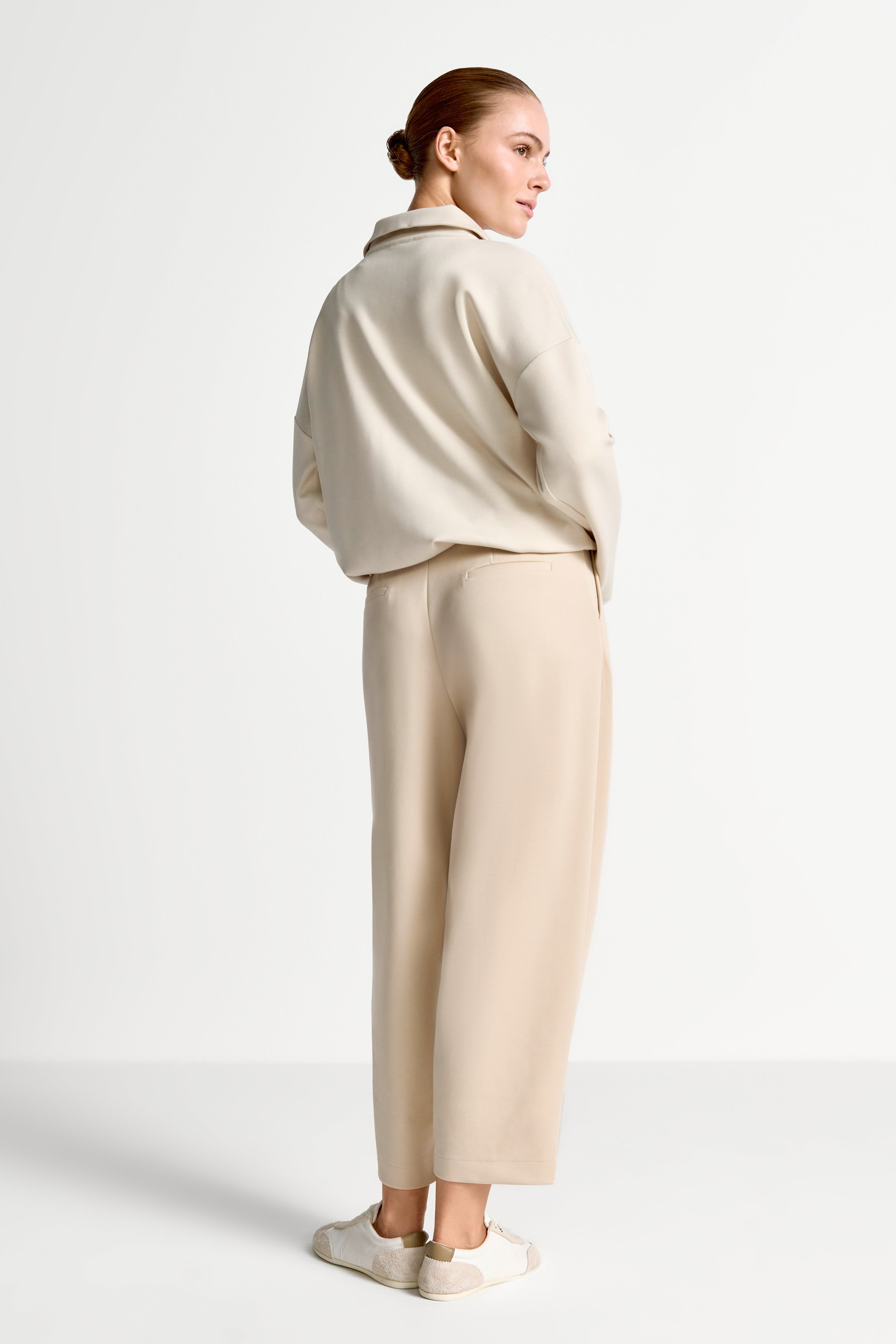 Barrel-Leg-Hose in 7/8-Länge-Rich & Royal