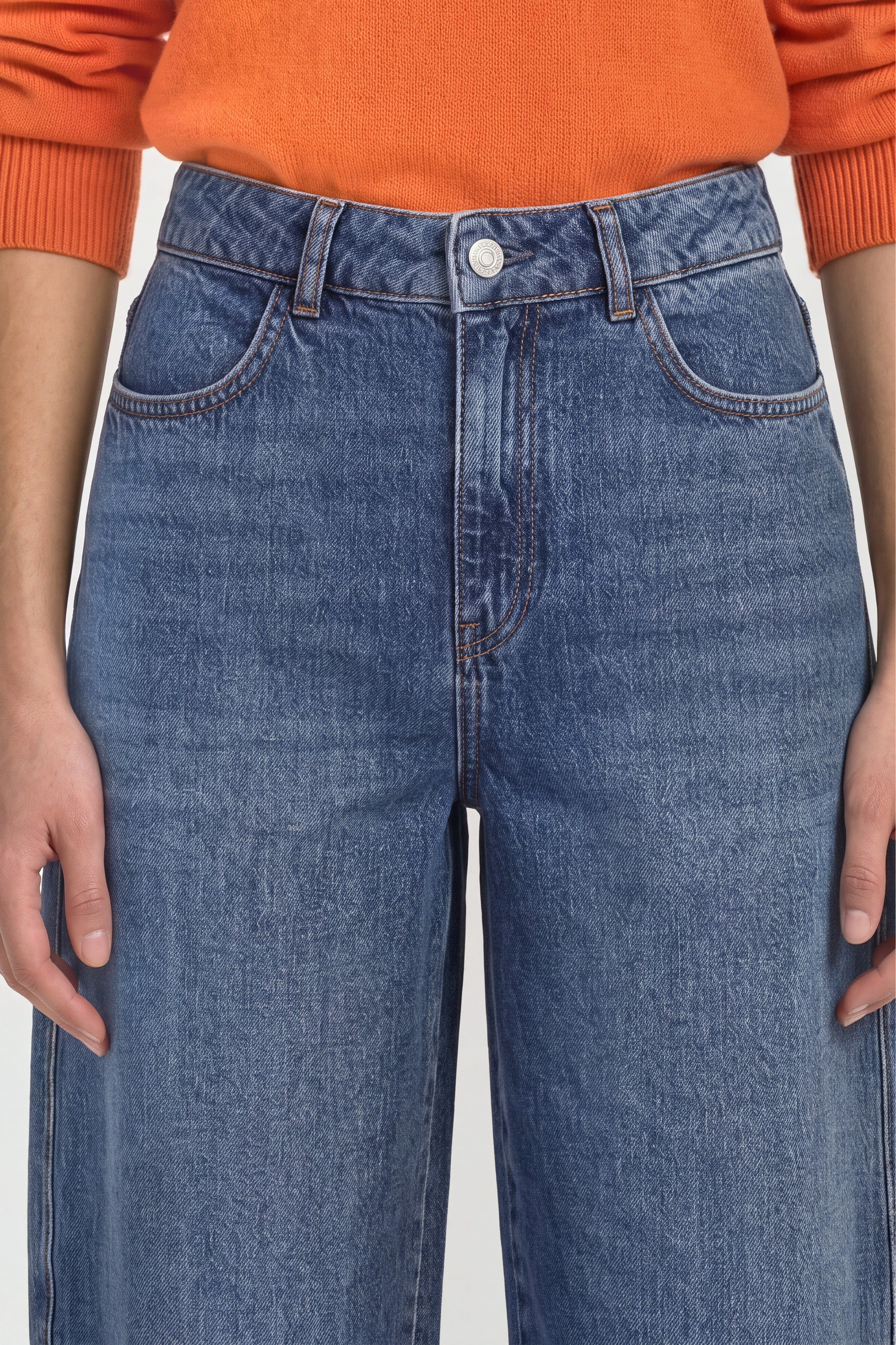 Barrel-Baumwolljeans-Rich & Royal