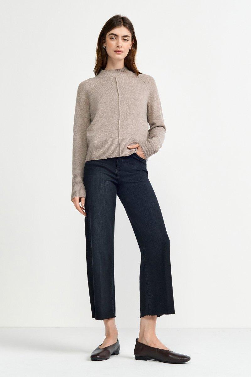 Dunkle Denim Culotte-Rich & Royal