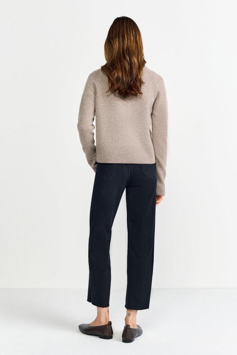 Dunkle Denim Culotte-Rich & Royal