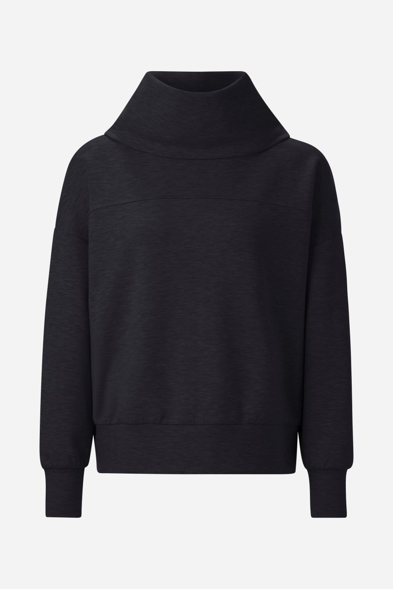 Sweatshirt mit Stehkragen-Rich & Royal