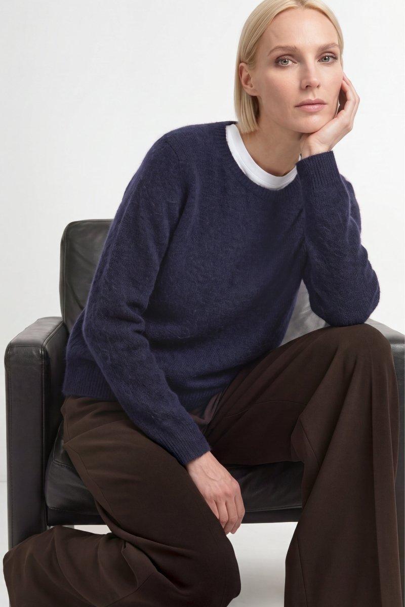 Nahtloser Strickpullover-Rich & Royal