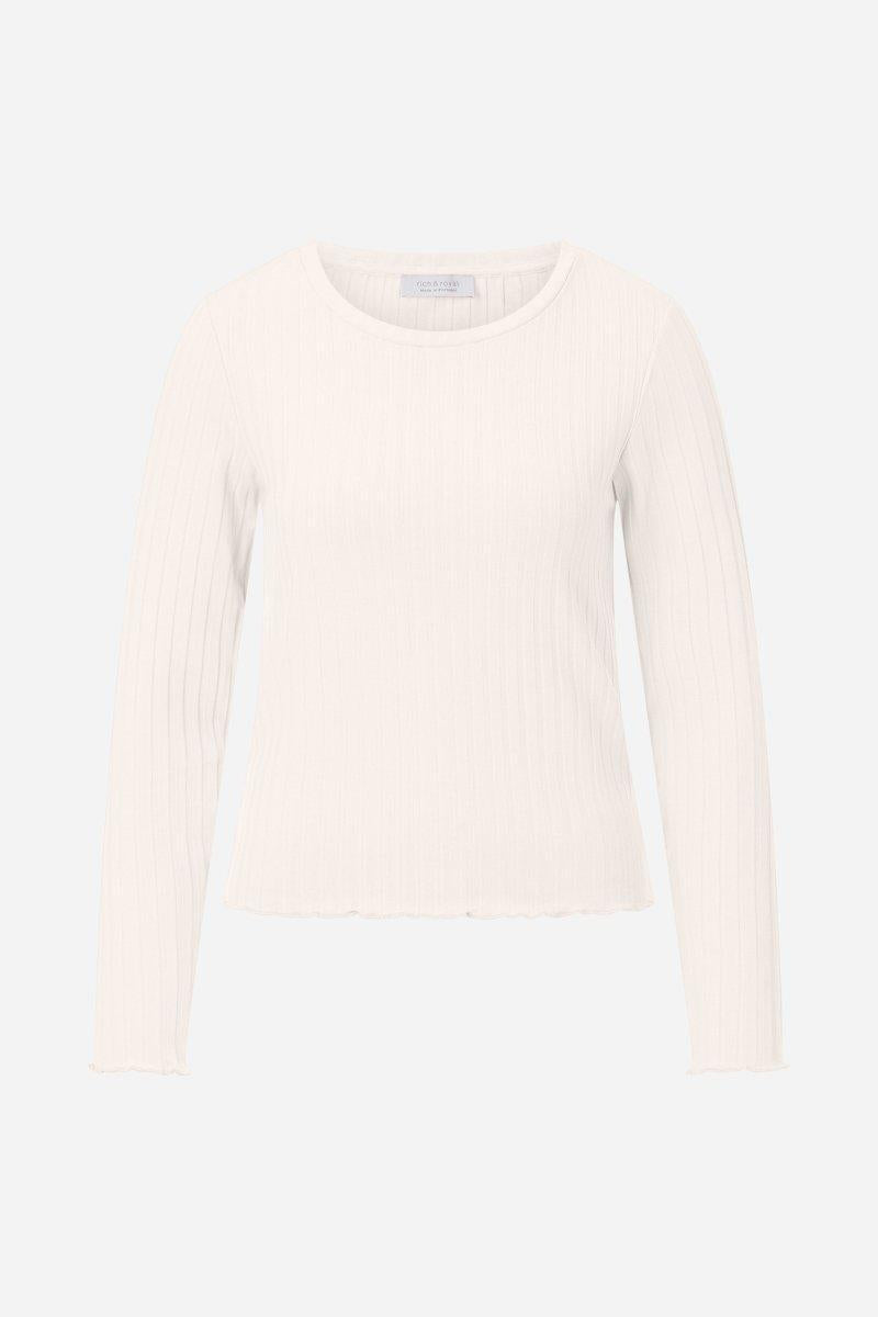 Geripptes Longsleeve-Rich & Royal