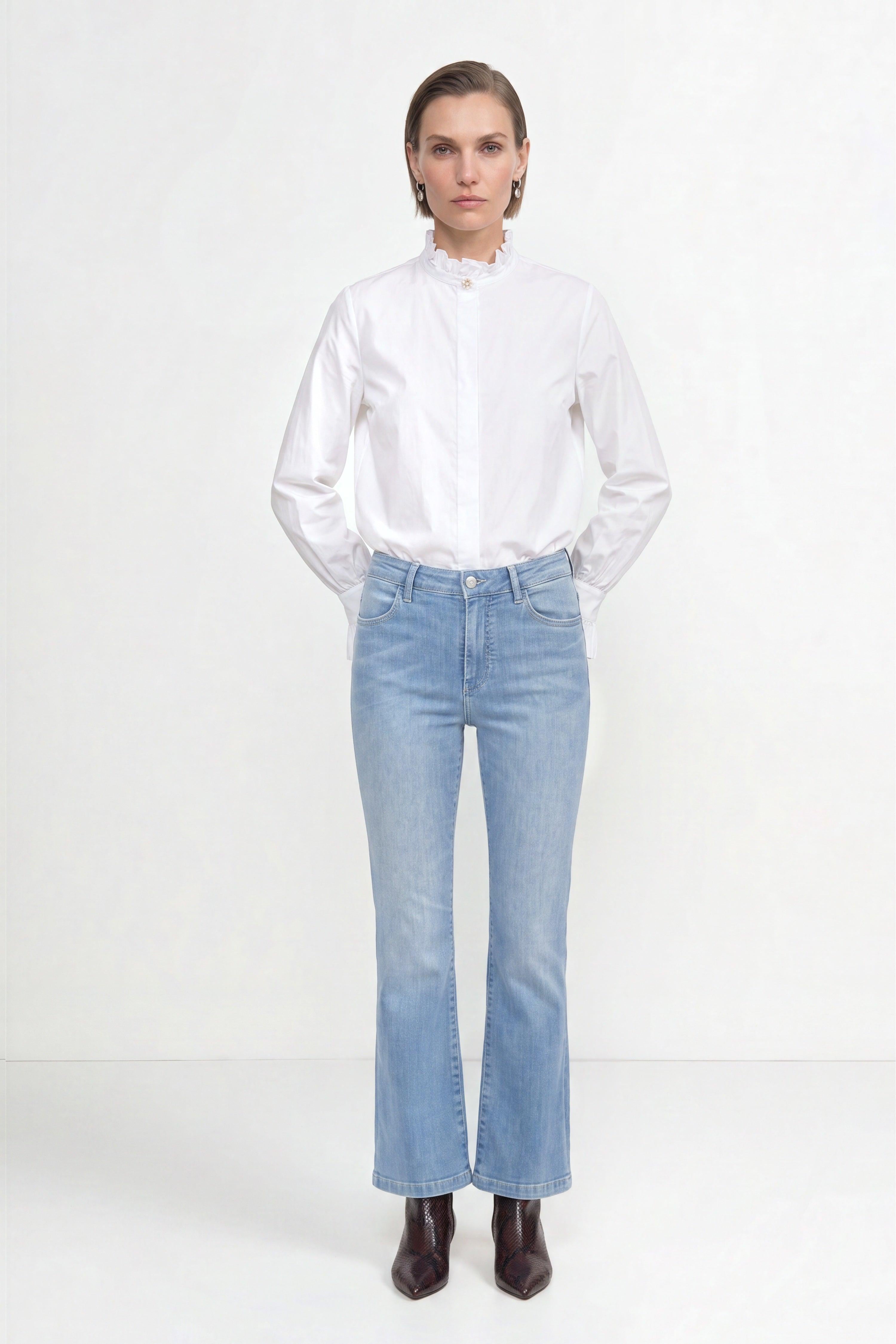 Denim im Klick-Flare Stil-Rich & Royal