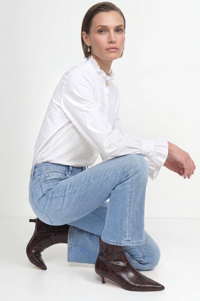 Denim im Klick-Flare Stil-Rich & Royal