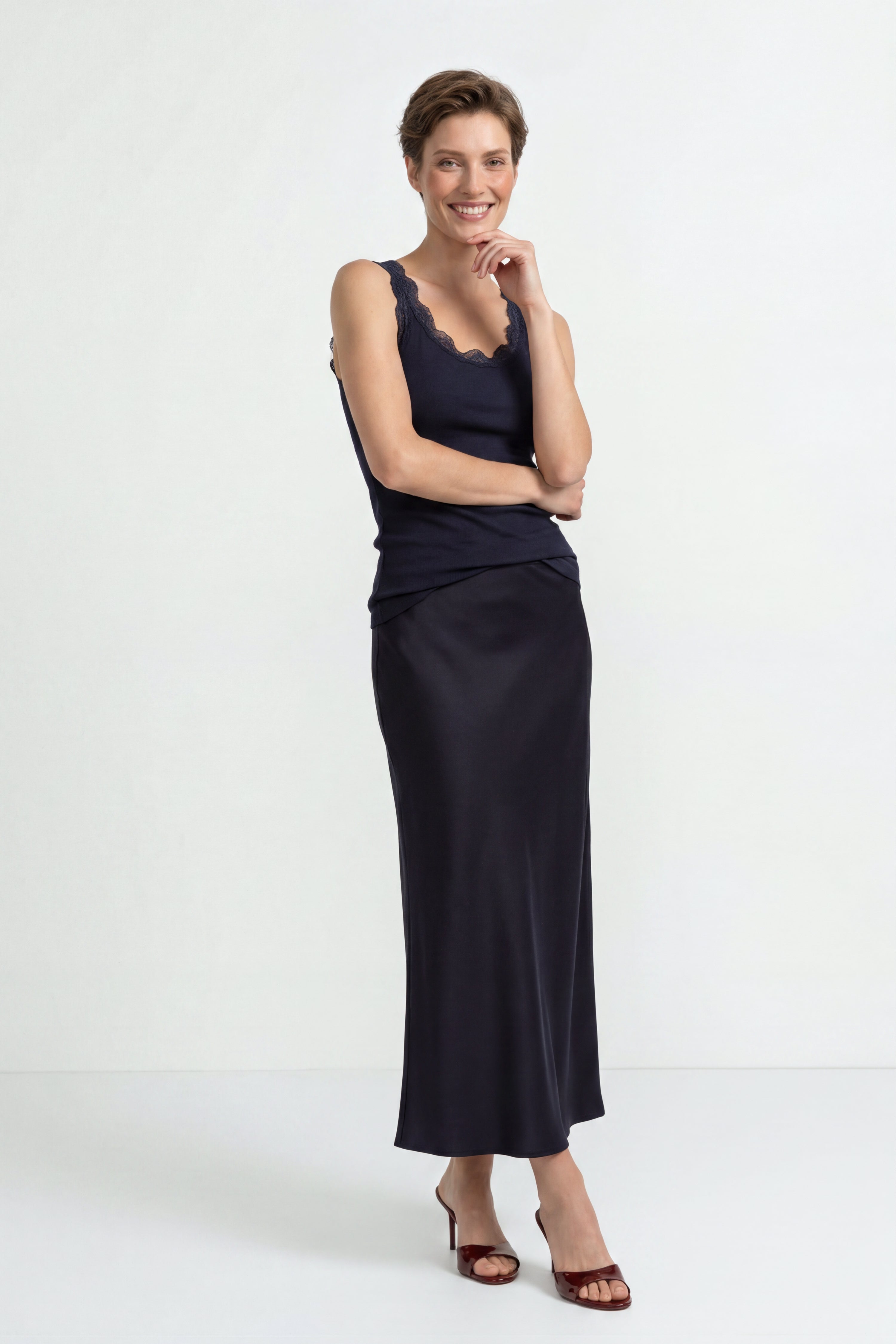 Tanktop mit Spitze-Rich & Royal
