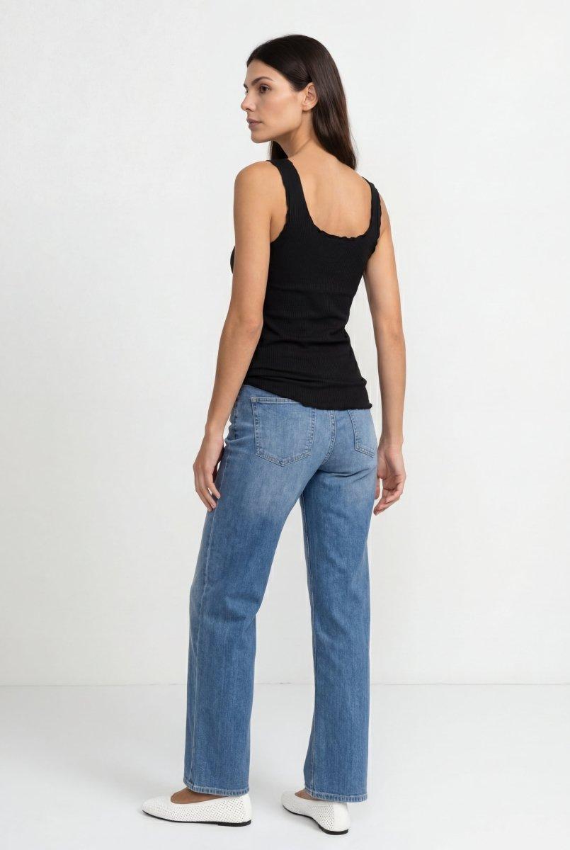 Top mit Rippstruktur-Rich & Royal