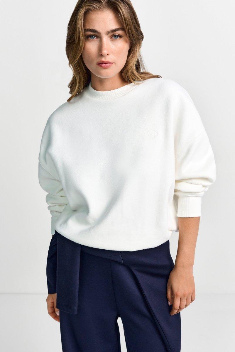 Oversize-Sweater mit Stickerei-Rich & Royal