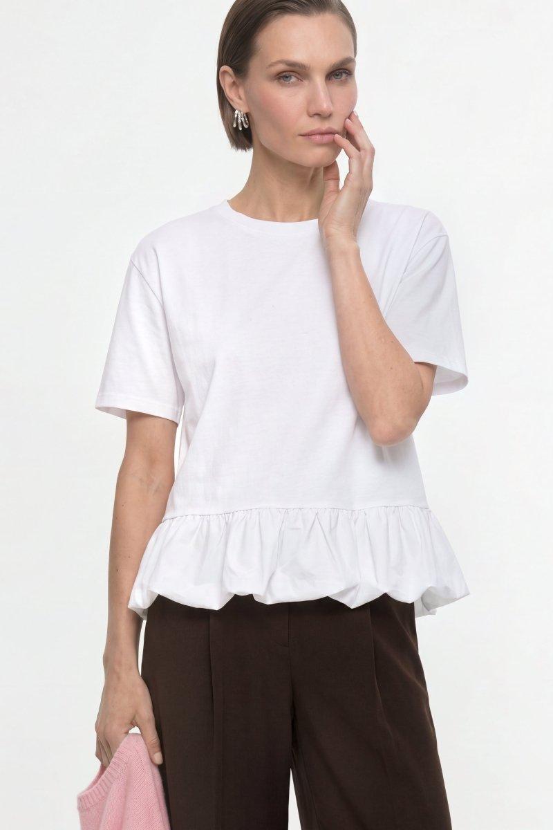 Shirt mit Volantsaum-Rich & Royal