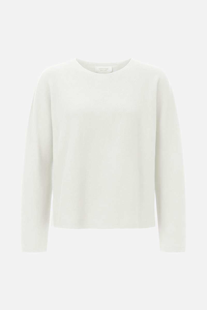 Feinstrickpullover mit Raglanärmeln-Rich & Royal