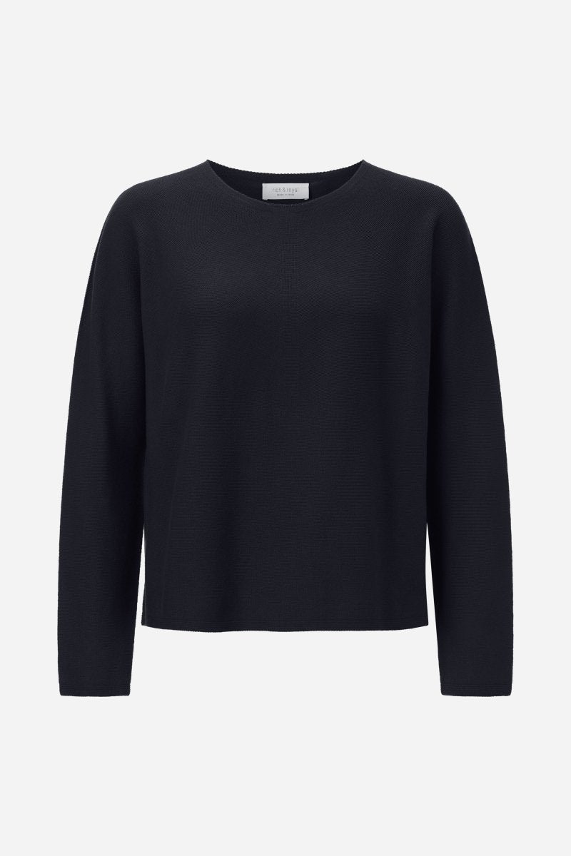 Feinstrickpullover mit Raglanärmeln-Rich & Royal