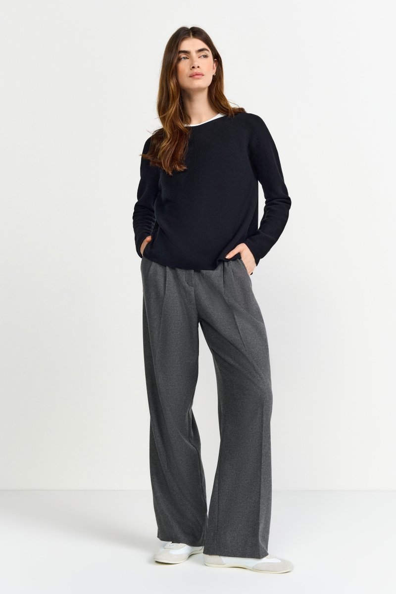 Feinstrickpullover mit Raglanärmeln-Rich & Royal