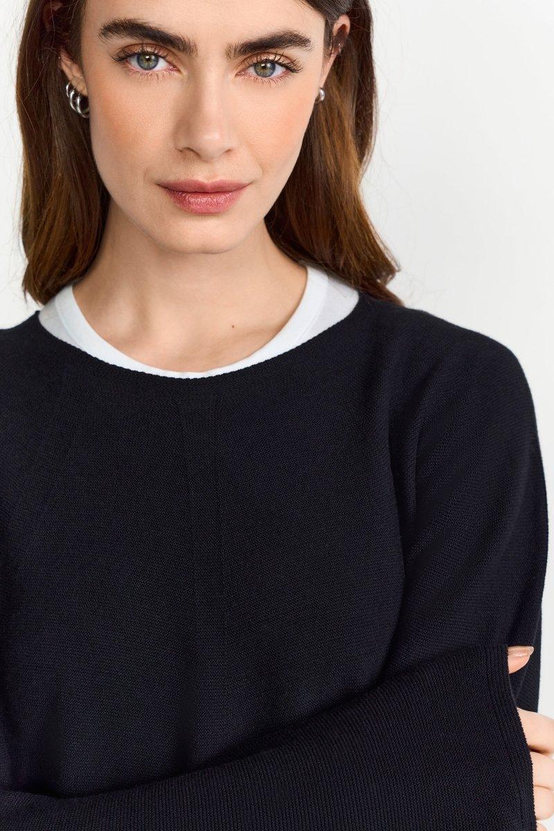 Feinstrickpullover mit Raglanärmeln-Rich & Royal