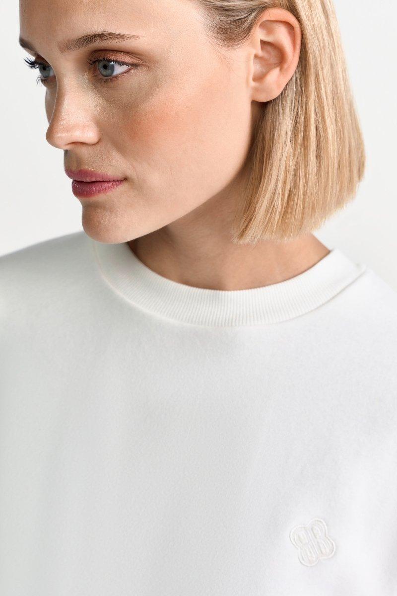 Sweatshirt mit Logo-Stitching-Rich & Royal