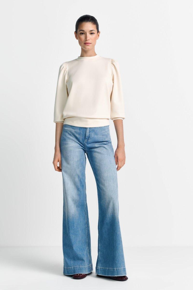 Shirt mit Puffärmeln-Rich & Royal