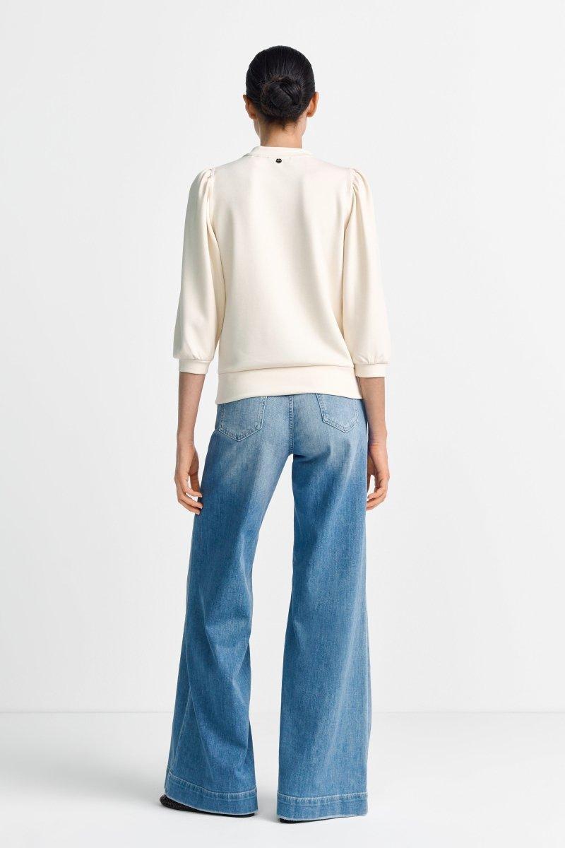 Shirt mit Puffärmeln-Rich & Royal