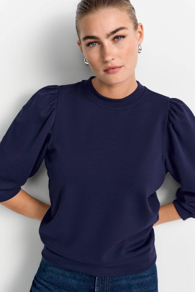 Shirt mit Puffärmeln-Rich & Royal